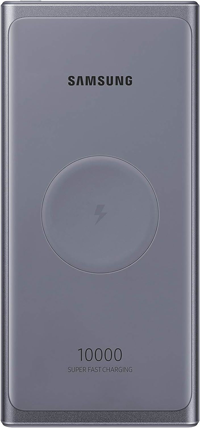 Samsung 25W Grey Dual USB C Wireless Battery Pack 10000 mAh - EB-U3300XJEGEU