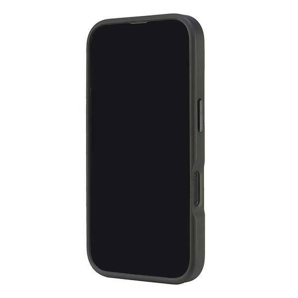 Audi Genuine Leather Hardcase with MagSafe for iPhone 16 6.1" Black / Red - AU-TPUPCMIP16-R8/D3-RD