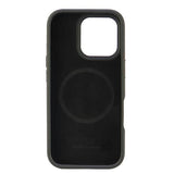 Audi Genuine Leather Hardcase with MagSafe for iPhone 16 Pro 6.3" Black/Red - AU-TPUPCMIP16P-R8/D3-RD
