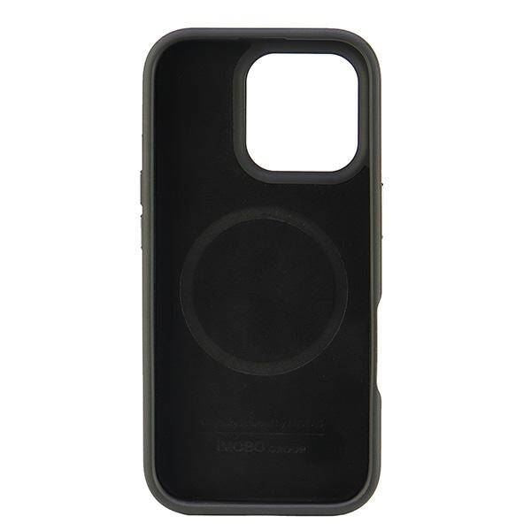 Audi Genuine Leather Hardcase with MagSafe for iPhone 16 Pro 6.3" Black/Red - AU-TPUPCMIP16P-R8/D3-RD