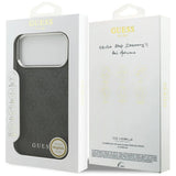 Guess 4G Classic Logo Case with MagSafe for iPhone 17 Pro Max 6.9" Black - GUHMP17XP4GSSMCK