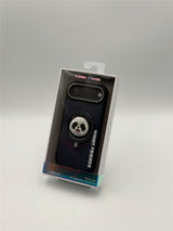 Nimmy Big Eye Cute Pet Travel Panda Face Case with Detachable MagSafe Grip for iPhone 17 Air 6.5" Black Grey - N-XDY-CXZJZH-IP17-AIR-06-A
