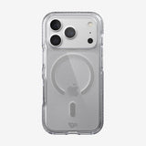 Tech21 Evo Crystal Case with MagSafe for iPhone 17/18 Pro 6.3" Clear Silver - T21-11642
