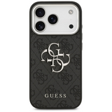 Guess Big 4G Classic Logo Case for iPhone 17 Pro Max 6.9" Black - GUHCP17XP4G4SMCK