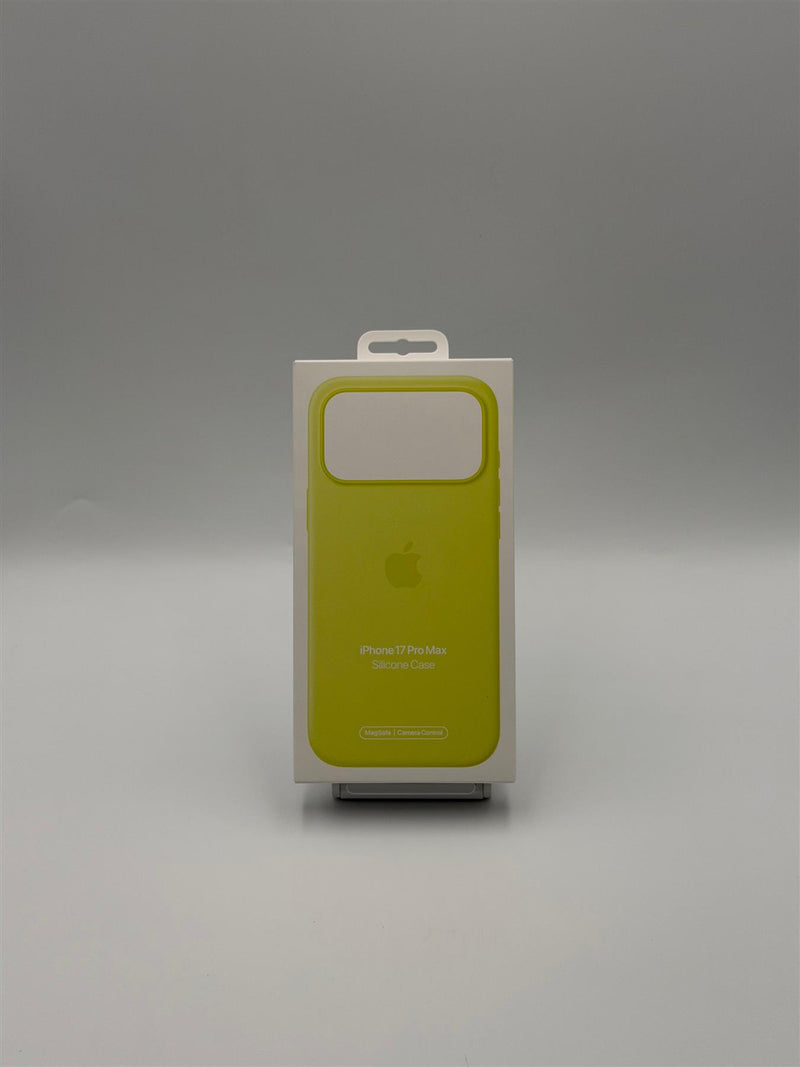 Apple Silicone Case with MagSafe for iPhone 17 Pro Max 6.9" Neon Yellow A3560 - MGFM4ZM/A