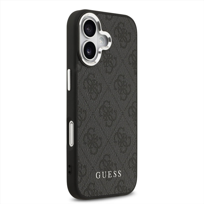 Guess 4G Classic Logo Case with MagSafe for iPhone 17 6.3" Black - GUHMP17SP4GSSMCK
