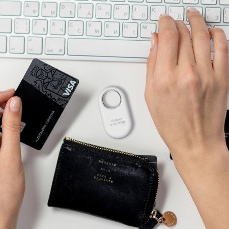 Samsung Galaxy SmartTag2 Bluetooth Tracker White 1 Pack - EI-T5600BWEGEU