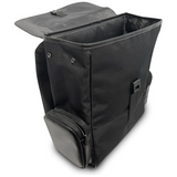 BMW Side Pockets Metal Logo Backpack 15" Black - BMBP15SIPUISLK