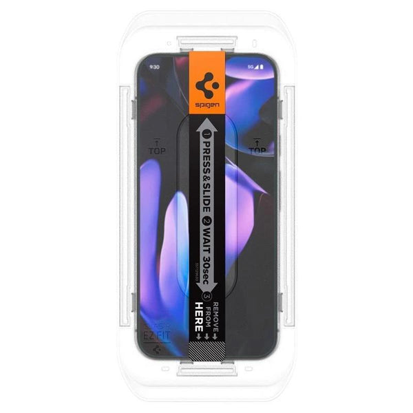 Spigen Glastr EZ Fit Privacy Film Screen Protector 2 Pack for Google Pixel 9 Pro 6.3" - AGL09312