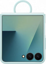 Samsung Galaxy Z Flip 7 6.9" Silicone Case with Ring Mint - EF-PF766TMEGWW