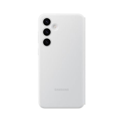 Samsung Galaxy S24 Plus Smart View Wallet Case White - EF-ZS926CWEGWW