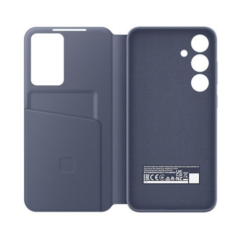 Samsung Galaxy S24 Plus Smart View Wallet Case Violet - EF-ZS926CVEGWW