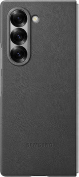 Samsung Galaxy Z Fold 6 Faux Leather/Kindsuit Case Grey - EF-VF956PJEGWW