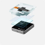 Spigen Glaster EZ Fit HD Screen Protector for Samsung Galaxy Z Flip 7 6.9" 2 Pack - AGL09585