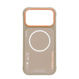 Nimmy Cool & Cute 2.0 Case with MagSafe for iPhone 17 Pro Max 6.9" Brown Orange - N-YJKM-CX2.0-IP17-PRO-MAX-02