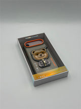 Nimmy Cool & Cute 2.0 Bear Case with MagSafe Stand for iPhone 17 Air 6.5" Grey Orange - N-YJKM-CXZJZH-IP17-AIR-011-A