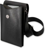 Karl Lagerfeld Embossed Logo Universal Phone Pouch with Strap Black - KLWBSARSGK