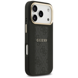 Guess 4G Stripe Case with MagSafe for iPhone 17 Pro Max 6.9" Black - GUHMP17XPG4SEMCK