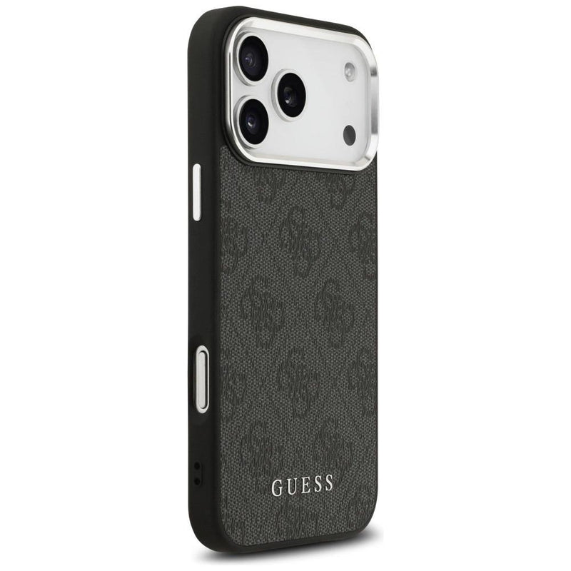 Guess 4G Classic Logo Case with MagSafe for iPhone 17 Pro Max 6.9" Black - GUHMP17XP4GSSMCK