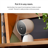 Google Nest Cam Stand Charger with 3M Power Cable - GA02070-GB