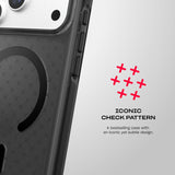 Tech21 Evo Check Case with MagSafe for iPhone 17/18 Pro Max 6.9" Smokey Black - T21-11692