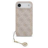 Guess 4G Charms Case for iPhone 17 Air 6.5" Tone on Tone Brown - GUHMP17MGF4GCW