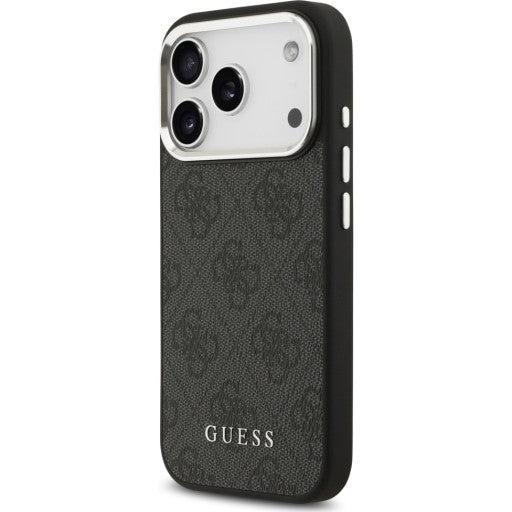 Guess 4G Classic Logo Case with MagSafe for iPhone 17 Pro 6.3" Black - GUHMP17LP4GSSMCK
