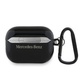 Mercedes Benz Geometry Star Pattern TPU Case for AirPods Pro 2 Black - MEAP28DMGHH