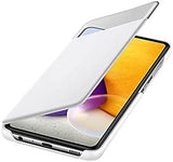 Samsung Galaxy A72 S View Wallet Cover White - EF-EA725PWEGEE