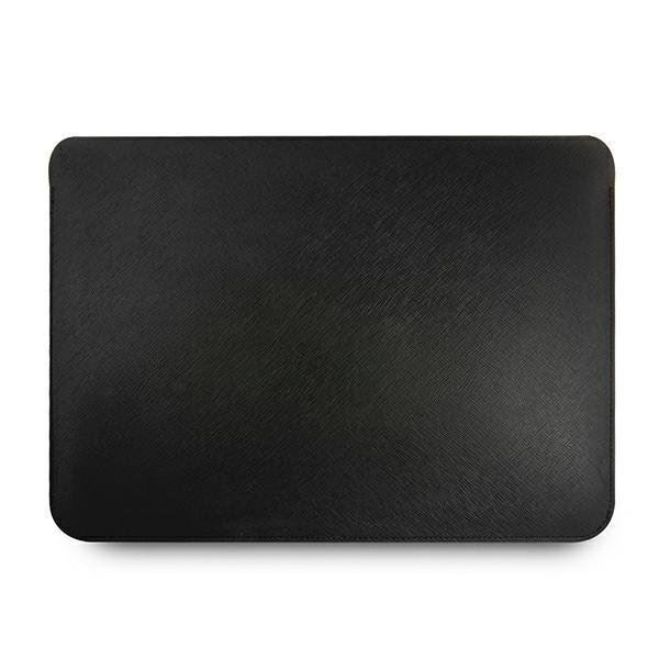 Karl Lagerfeld Saffiano RSG Logo 16" Laptop Sleeve Black - KLCS16RSGSFBK