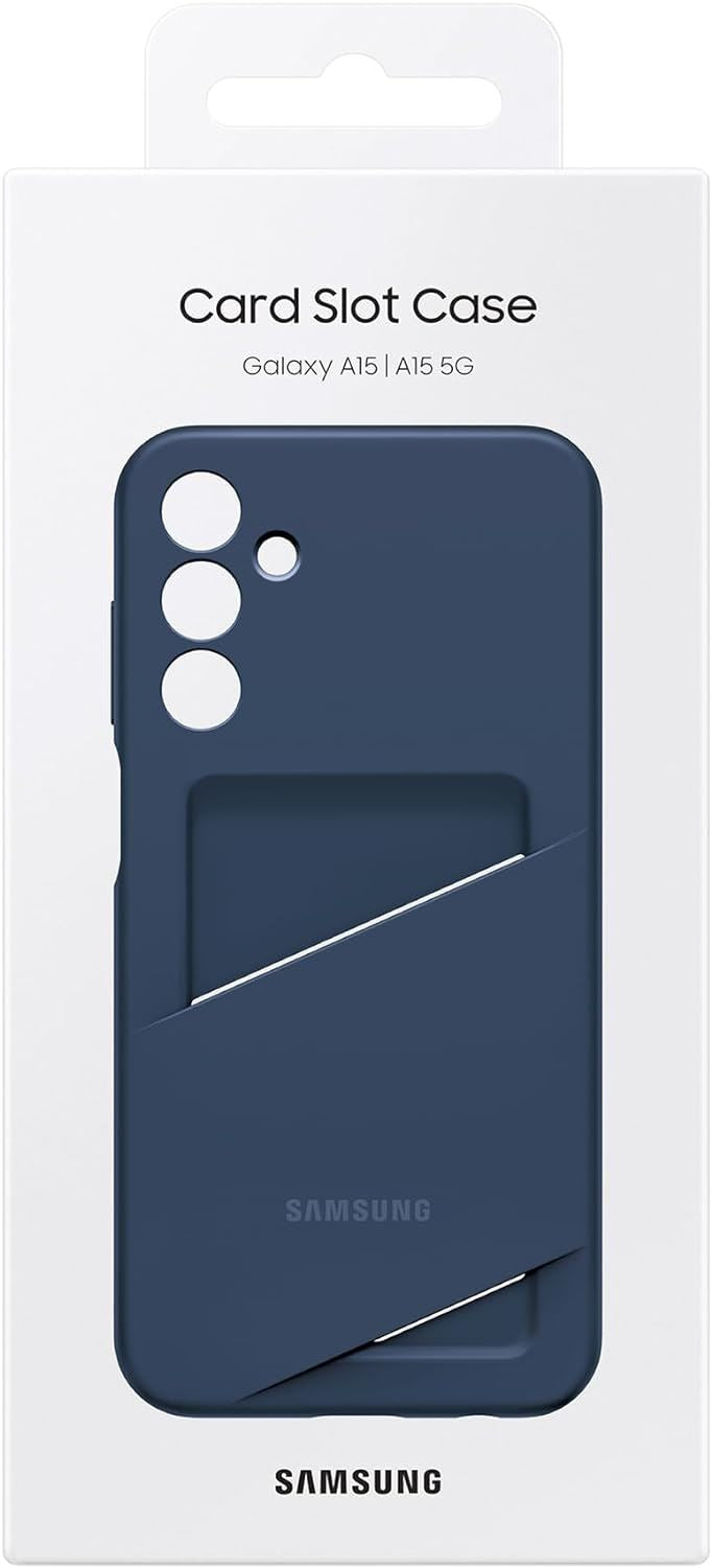 Samsung Galaxy A15 5G Card Slot Case Blue/Black - EF-OA156TBEGWW
