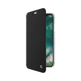 Xqisit Adour iPhone XR 6.1" Flap Cover Wallet Pouch Case Black 33002