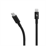 Beats 1.5M USB C to Lightning Woven Cable Bolt Black - MDGK4ZM/A
