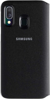 Samsung Galaxy A40 Wallet Cover Black - EF-WA405PBEGWW