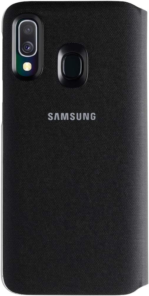 Samsung Galaxy A40 Wallet Cover Black - EF-WA405PBEGWW