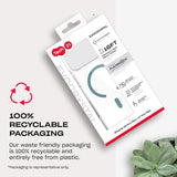 Tech21 Evo Crystal Case with MagSafe for iPhone 17/18 Pro Max 6.9" Clear Emerald Dust - T21-11704