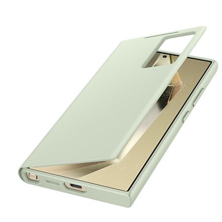 Samsung Galaxy S24 Ultra Smart View Wallet Case Light Green - EF-ZS928CGEGWW