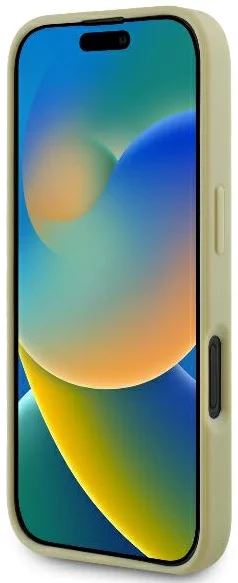 Karl Lagerfeld Metal Signature Case for iPhone 16 6.1" Gold - KLHCP16SPFMFBKMD