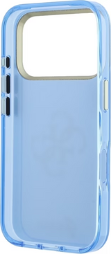 Guess IML 4G Script Metal Logo Case for iPhone 17/18 Pro Max 6.9" Light Blue - GUHCP18X5HC4MLSL