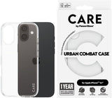 Panzer Glass Care Urban Combat Case for iPhone 16 6.1" Clear - 1353
