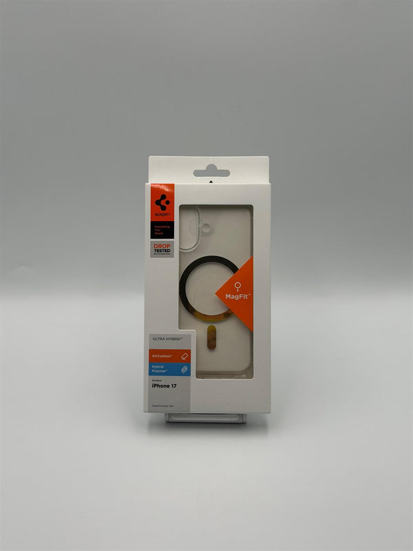 Spigen Ultra Hybrid MagSafe Case for iPhone 17 6.3" Clear/Gold - ACS10382