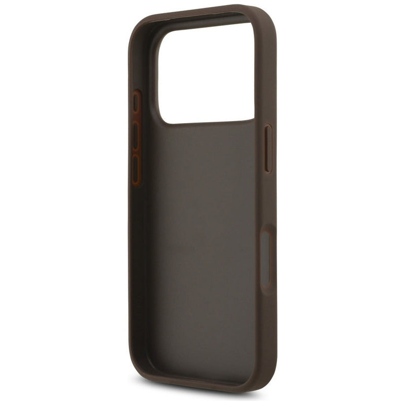 Guess 4G Big Logo Case for iPhone 17 Pro 6.3" Brown - GUHCP17L4GMGBR