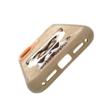 Nimmy Big Eye Cute Pet Siamese Cat Case with MagSafe for iPhone 17 6.3" Brown Orange - N-XDY-IP17-026