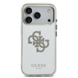 Guess PC/TPU Mirror 4G Glitter Logo Case with MagSafe for iPhone 17 Pro 6.3" Gold - GUHMP17LHMR4GDG