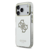 Guess PC/TPU Mirror 4G Glitter Logo Case with MagSafe for iPhone 17 Pro Max 6.9" Gold - GUHMP17XHMR4GDG