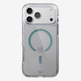 Tech21 Evo Crystal Case with MagSafe for iPhone 17/18 Pro Max 6.9" Clear Emerald Dust - T21-11704