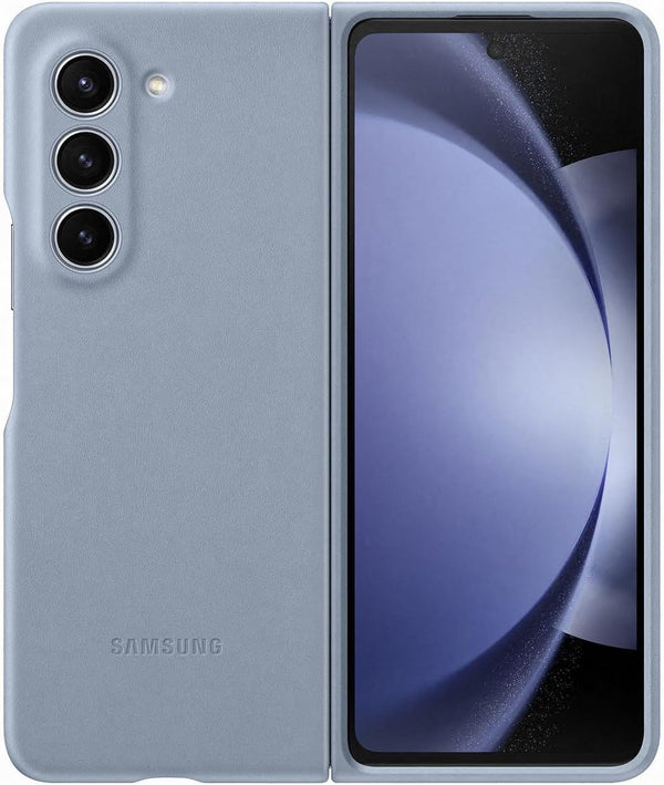 Samsung Galaxy Fold 5 Eco Leather Case Blue - EF-VF946PLEGWW