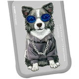 Nimmy Glasses Cool Dog Case with MagSafe for iPhone 17 Pro 6.3" Grey Blue - N-YJ-IP17-PRO-028