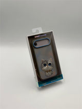 Nimmy Big Eye Cute Pet Silver Shaded Cat Case with MagSafe for iPhone 17 Air 6.5" Grey Blue -N-XDY-IP17-AIR-023
