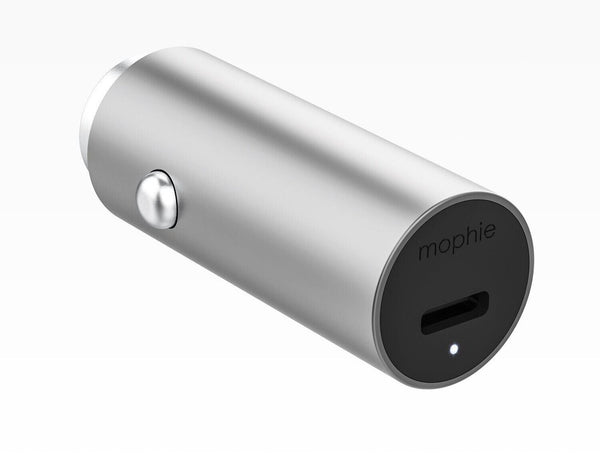 Mophie 18W USB C PD Car Charger Aluminium Silver - 409903474